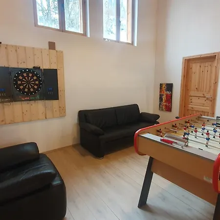 度假居 La Ferme Les Digitales Bain Nordique, Billard