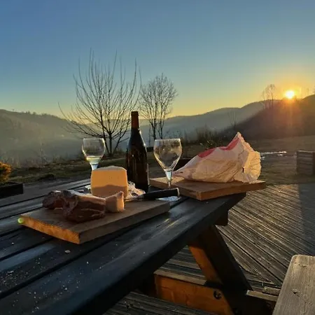 度假居 La Ferme Les Digitales Bain Nordique, Billard 拉布雷斯